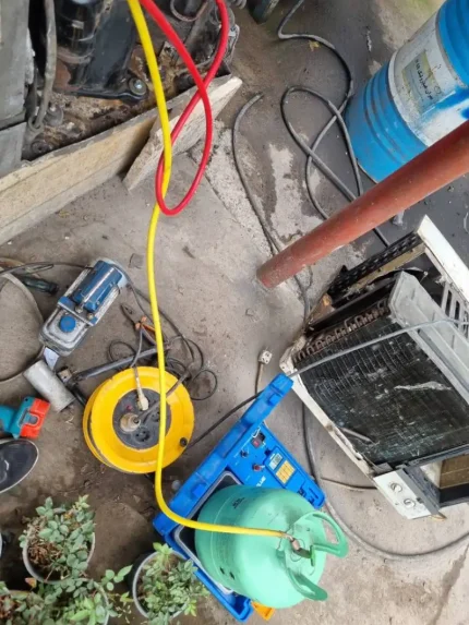 شارژ گاز کولر پنجره ای